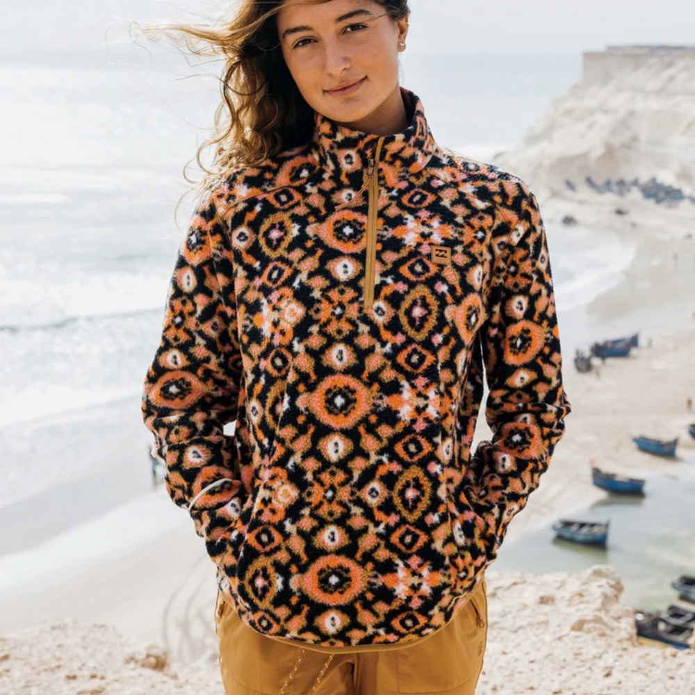 Billabong A/Div Boundary Mock 3 Half-Zip Pullover Sweatshirt